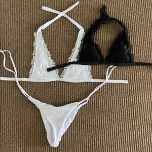Lace String Bikini